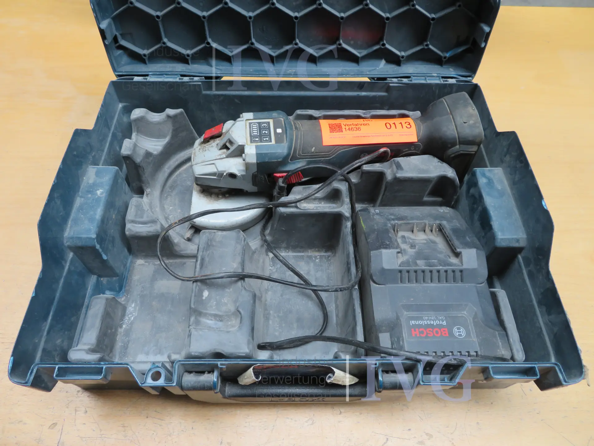 Akku-Winkelschleifer BOSCH GWS18V-10 SC Professional